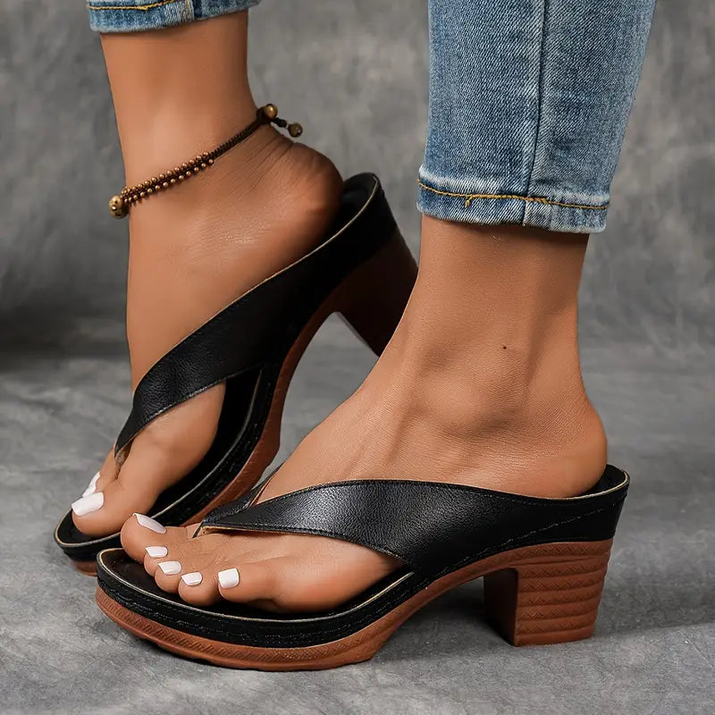 Orthopedische Sleehak Slippers voor Dames – Voetboogondersteuning, Hielkussen & Antislip Comfort