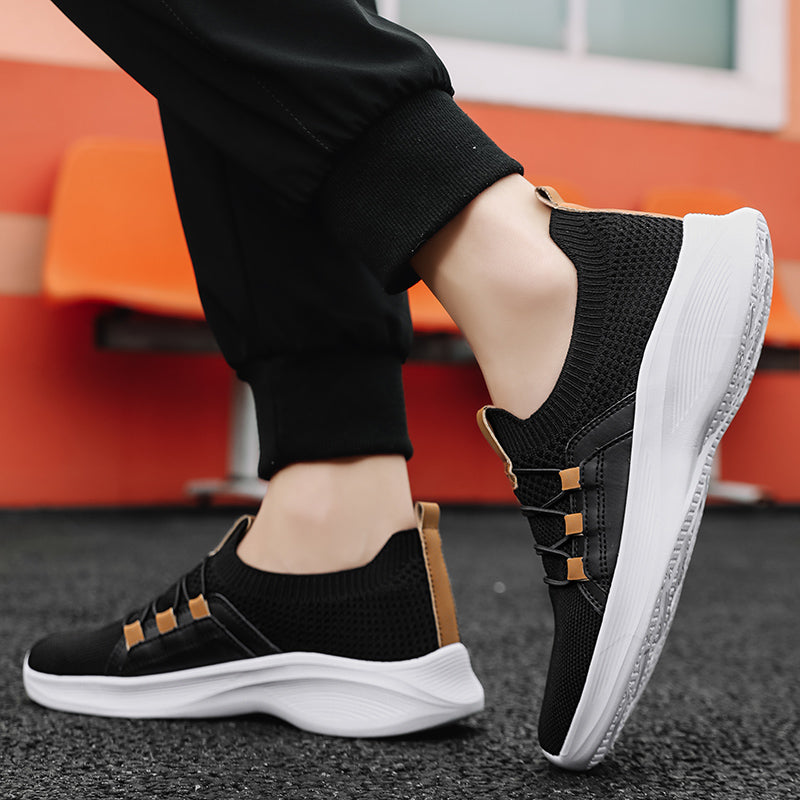 Orthopedische Gebreide Sneakers – Ademend Instap Wandelschoenen met Comfortabele Inlegzool & Antislip Zool