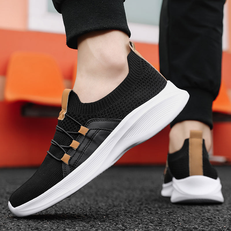 Orthopedische Gebreide Sneakers – Ademend Instap Wandelschoenen met Comfortabele Inlegzool & Antislip Zool