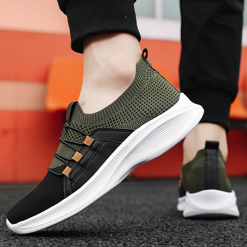 Orthopedische Gebreide Sneakers – Ademend Instap Wandelschoenen met Comfortabele Inlegzool & Antislip Zool