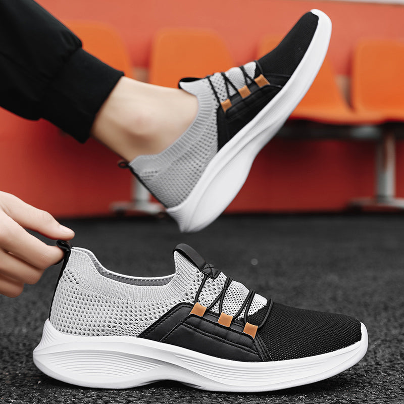 Orthopedische Gebreide Sneakers – Ademend Instap Wandelschoenen met Comfortabele Inlegzool & Antislip Zool