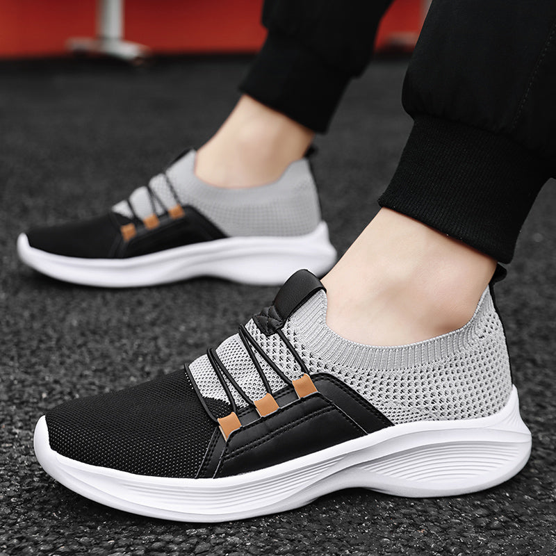Orthopedische Gebreide Sneakers – Ademend Instap Wandelschoenen met Comfortabele Inlegzool & Antislip Zool