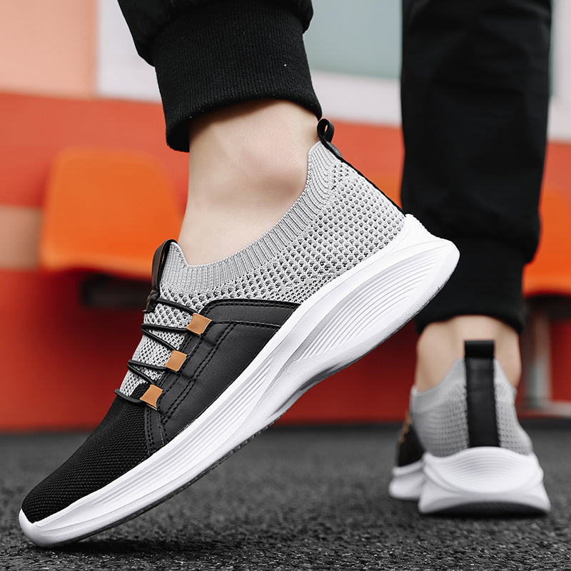 Orthopedische Gebreide Sneakers – Ademend Instap Wandelschoenen met Comfortabele Inlegzool & Antislip Zool