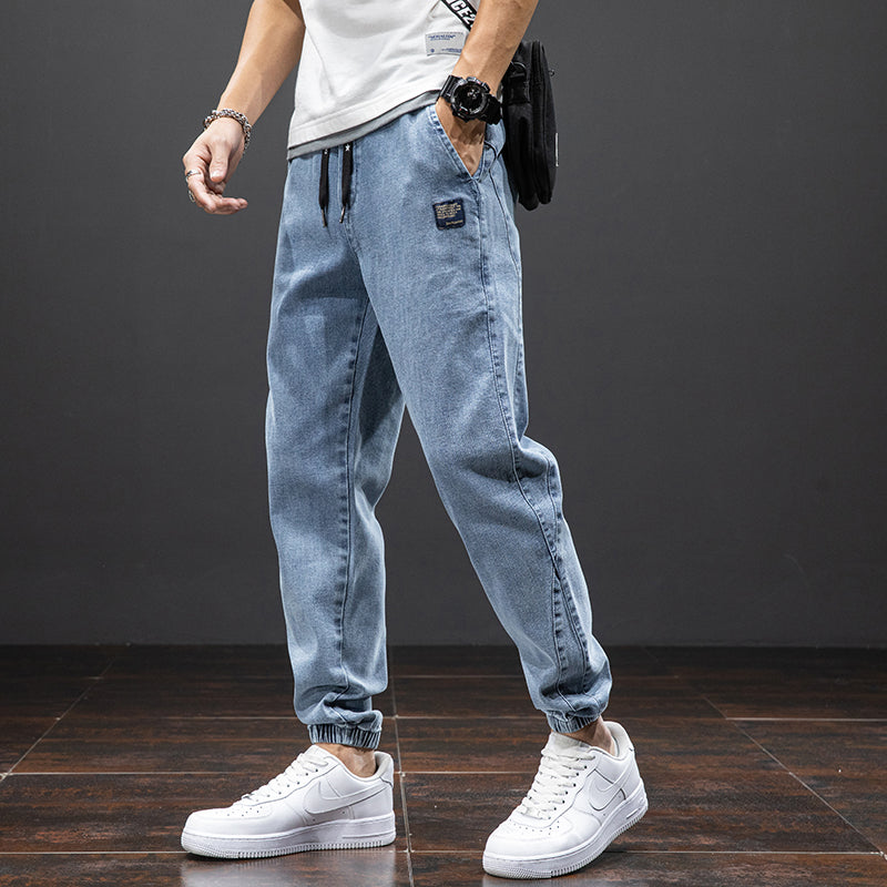 Denim Joggers voor Heren – Stoere Jeanslook met Joggingcomfort 1