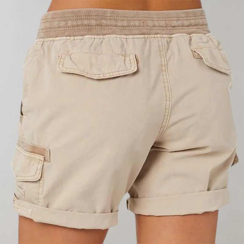 Zomerse Damesshort met Hoge Taille – Licht, Trendy en Comfortabel