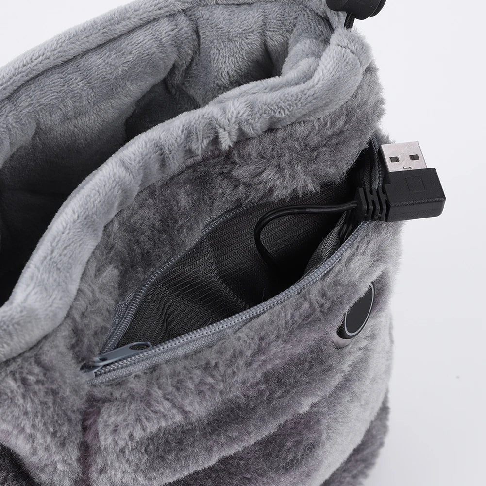 Dreamstep USB-Verwarmde Pantoffels – Knusse & Warme Sloffen voor Koude Winterdagen