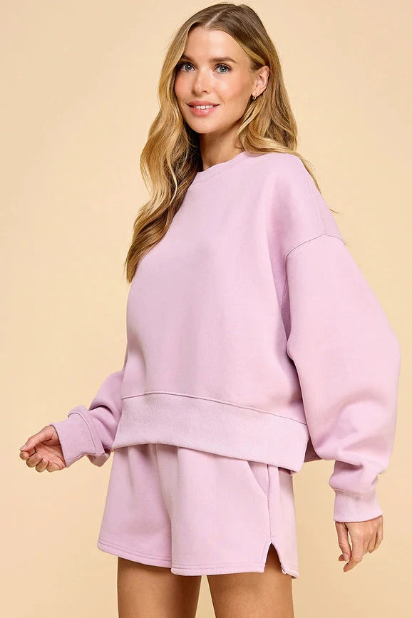 Comfort Dropped Shoulder Sweatshirt – Relaxte Pasvorm & Stijlvolle Basic voor Elke Dag