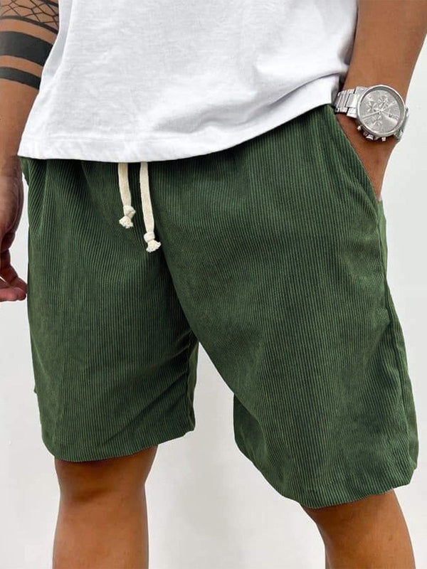 Casual corduroy shorts voor heren – korte broek met eigentijdse stijl