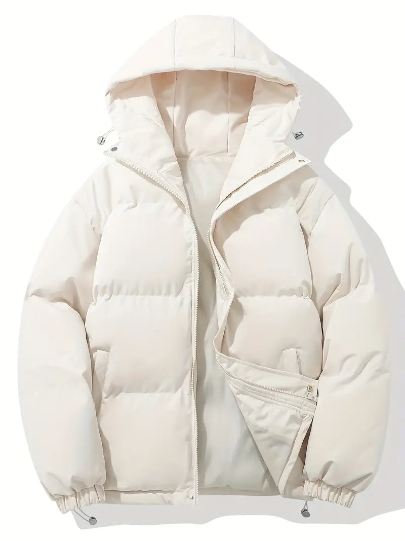 Gevoerde Winterjas met Capuchon – Warme Heren & Dames Jas met Stijlvol Design
