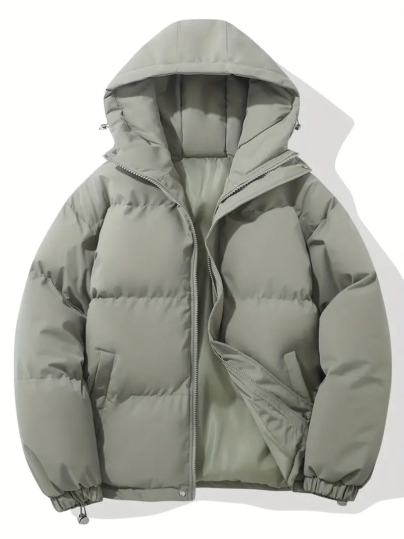 Gevoerde Winterjas met Capuchon – Warme Heren & Dames Jas met Stijlvol Design