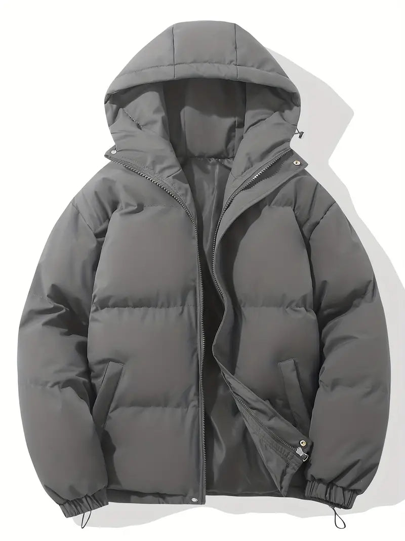 Gevoerde Winterjas met Capuchon – Warme Heren & Dames Jas met Stijlvol Design