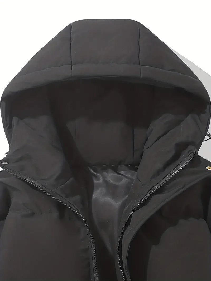 Gevoerde Winterjas met Capuchon – Warme Heren & Dames Jas met Stijlvol Design