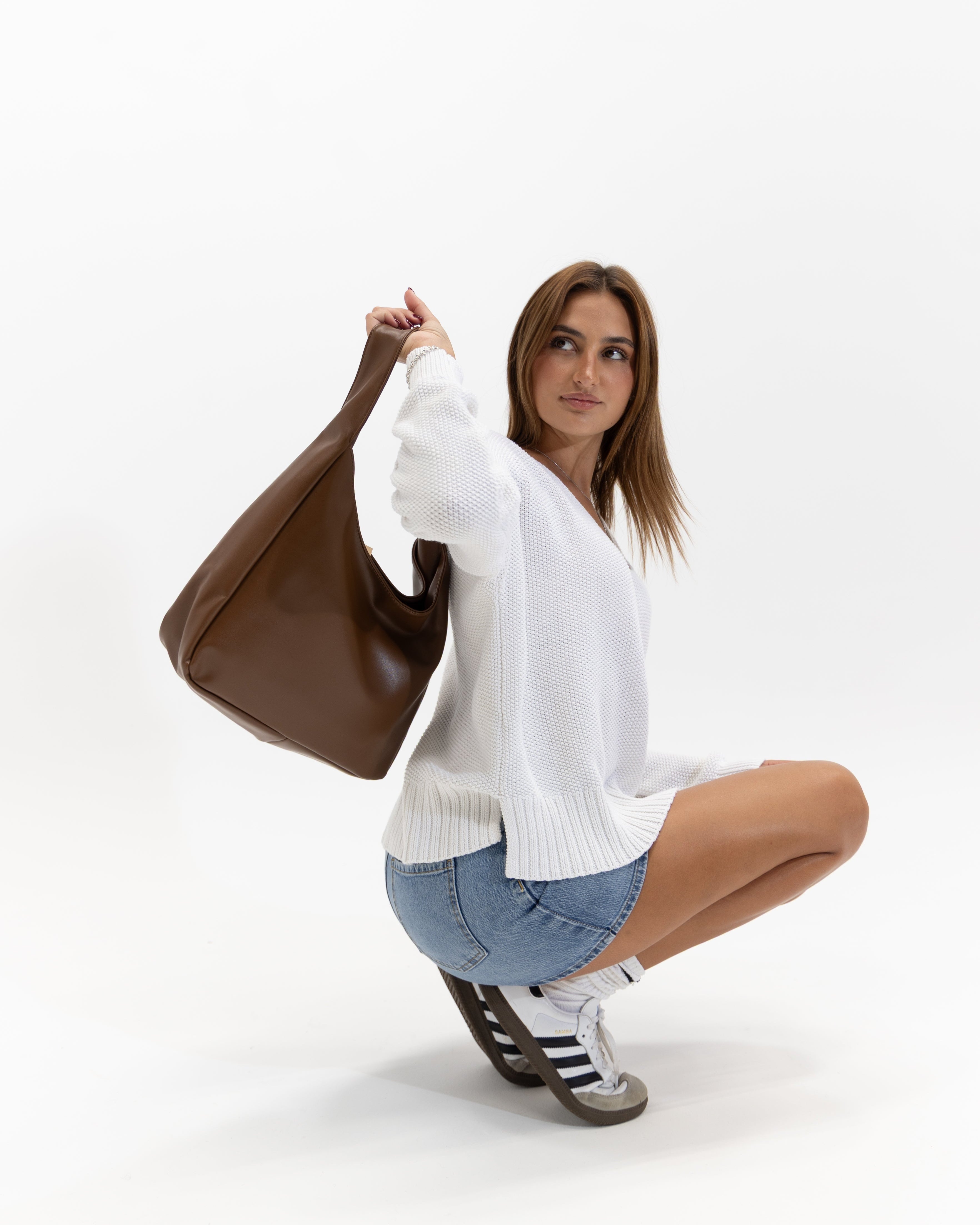 Leren Schoudertas – Luxe Echt Leren Damestas met Duurzaam & Tijdloos Design