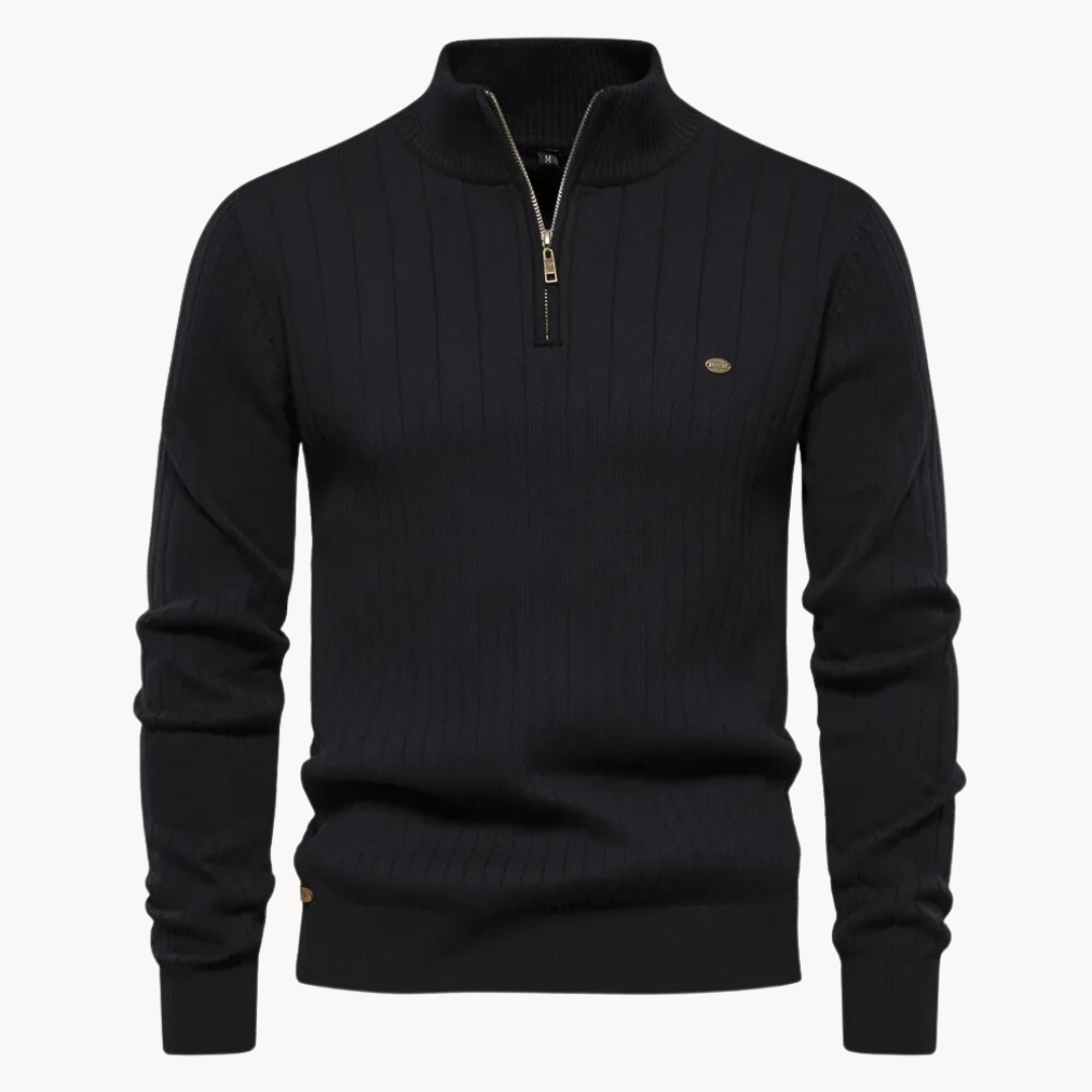 Quarter Zip Sweater – Stijlvol, Comfortabel & Tijdloos