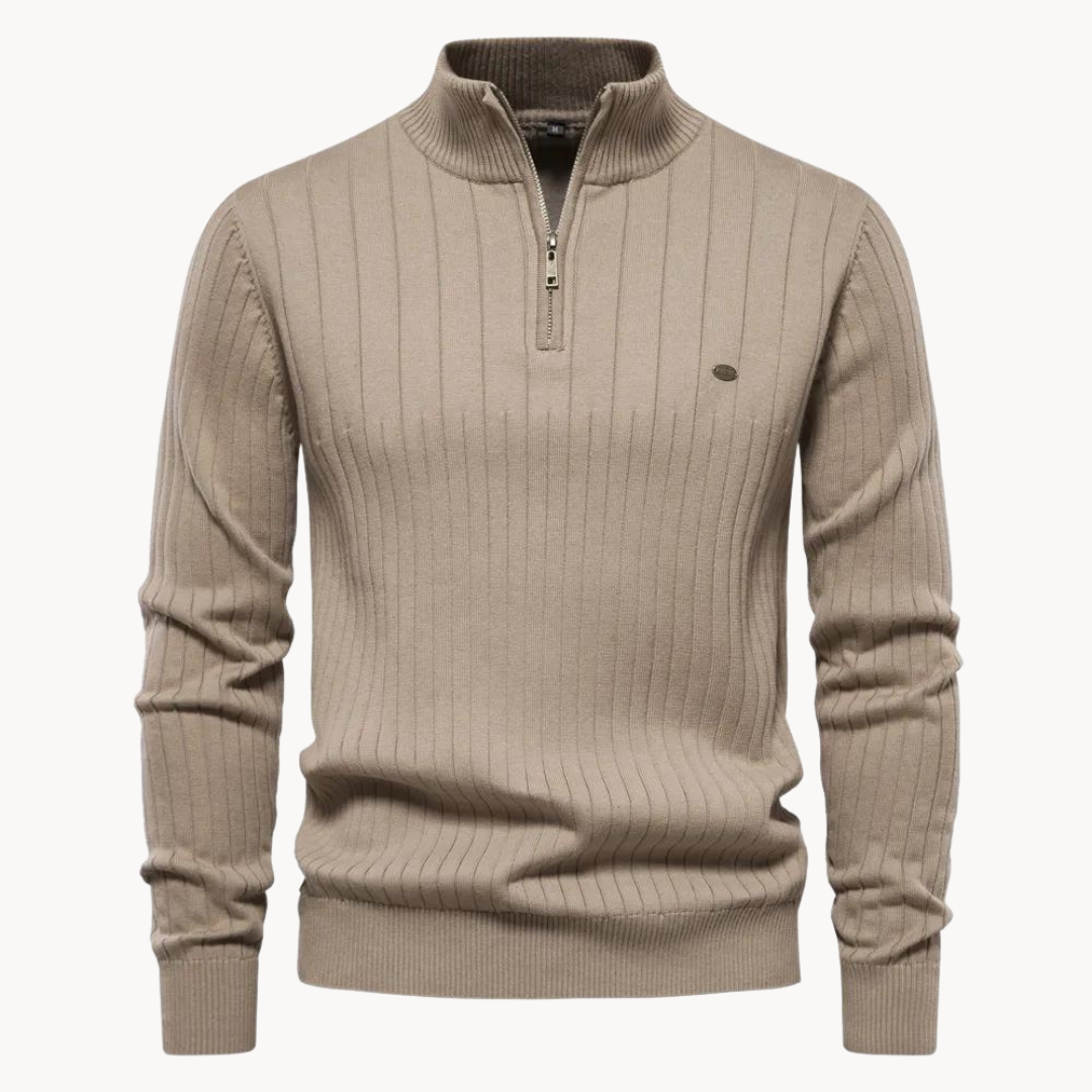 Quarter Zip Sweater – Stijlvol, Comfortabel & Tijdloos