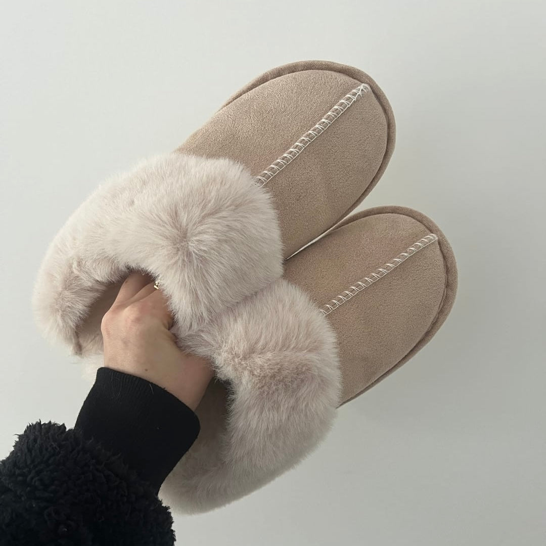 Comfy Slippers Dames – Warme & Fluffy Pantoffels met Zachte Voering