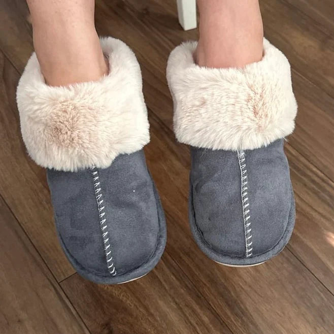 Comfy Slippers Dames – Warme & Fluffy Pantoffels met Zachte Voering