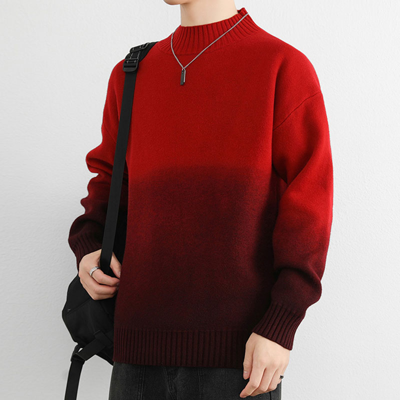 Ombré Gebreide Crewneck – Zachte & Stijlvolle Trui