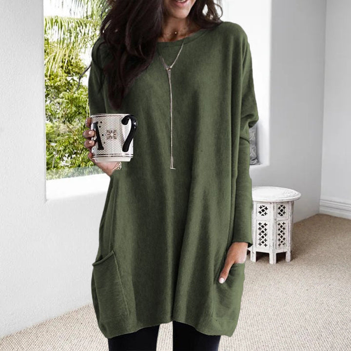 Relaxte Top met Zakken – Comfortabel, Praktisch en Stijlvol