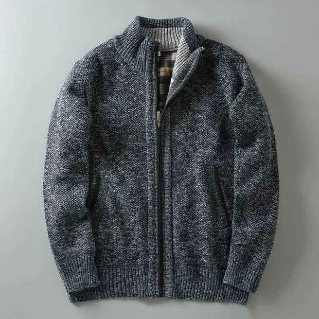 Gebreide Fleecejas – Warme en Comfortabele Jas voor Herfst en Winter