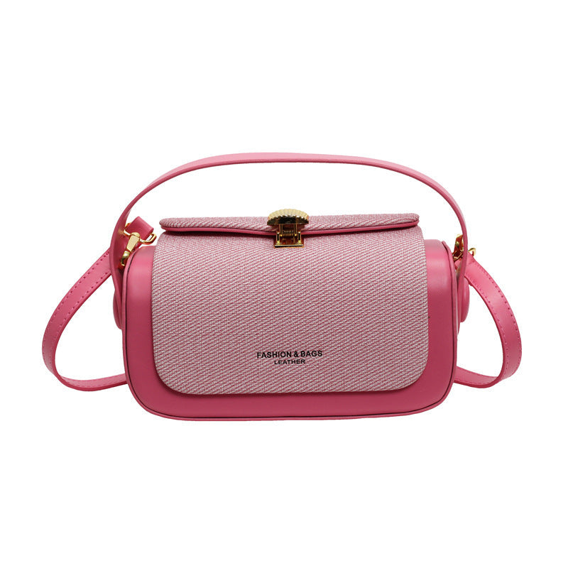 Elegante PU Leren Mini Tas | 2-in-1 Crossbody en Schouderhandtas voor Dagelijkse Outfits