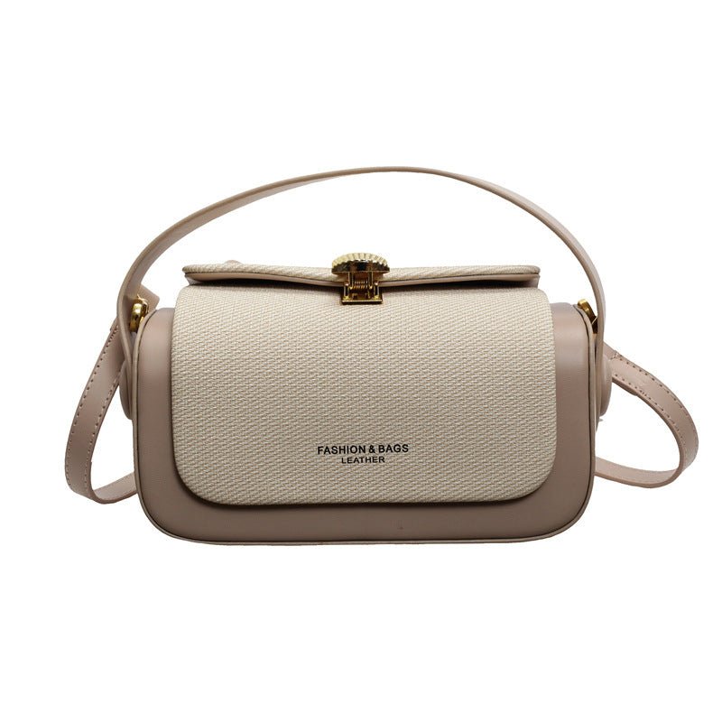 Elegante PU Leren Mini Tas | 2-in-1 Crossbody en Schouderhandtas voor Dagelijkse Outfits