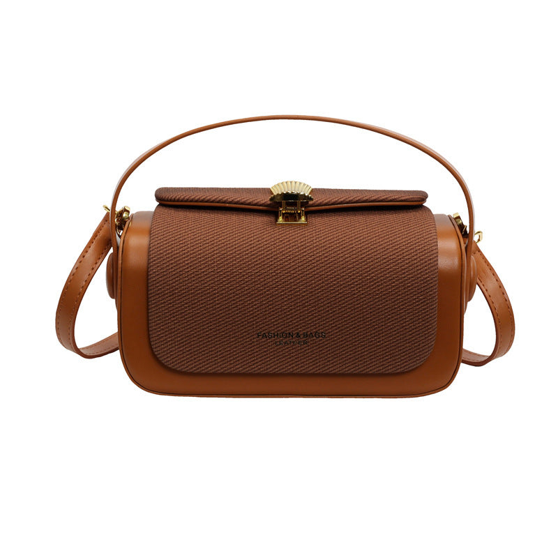 Elegante PU Leren Mini Tas | 2-in-1 Crossbody en Schouderhandtas voor Dagelijkse Outfits
