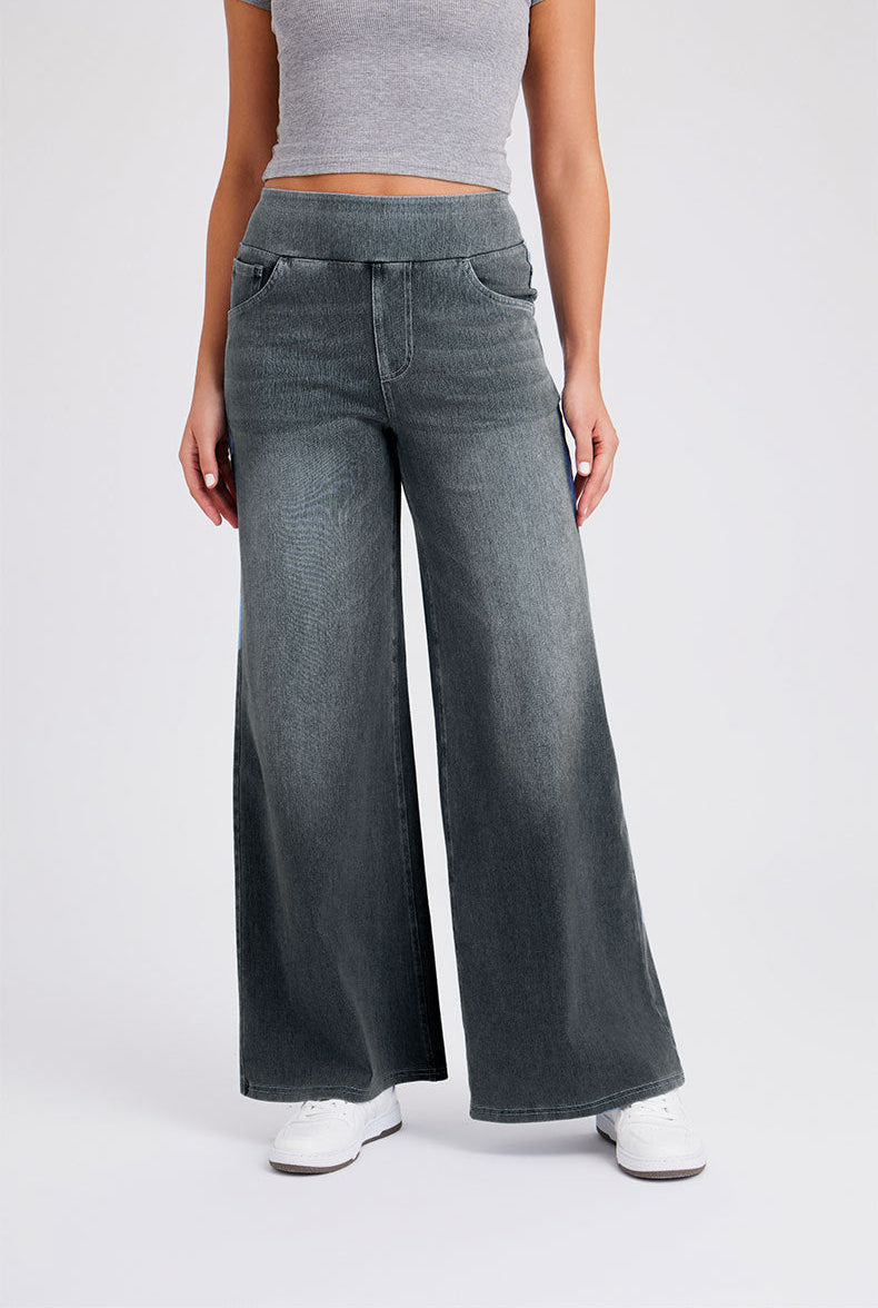 Bootcut Jeans met Hoge Taille – Rekbaar Comfort & Tijdloze Pasvorm