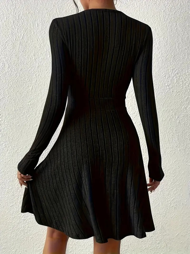 Rib Jurk – Stijlvol, Comfortabel & Tijdloos Design