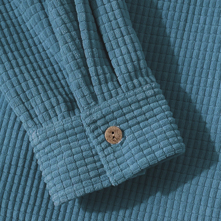 Corduroy Hoodie voor Heren – Trendy, Comfortabele & Warme Hoodie met Zachte Ribstof