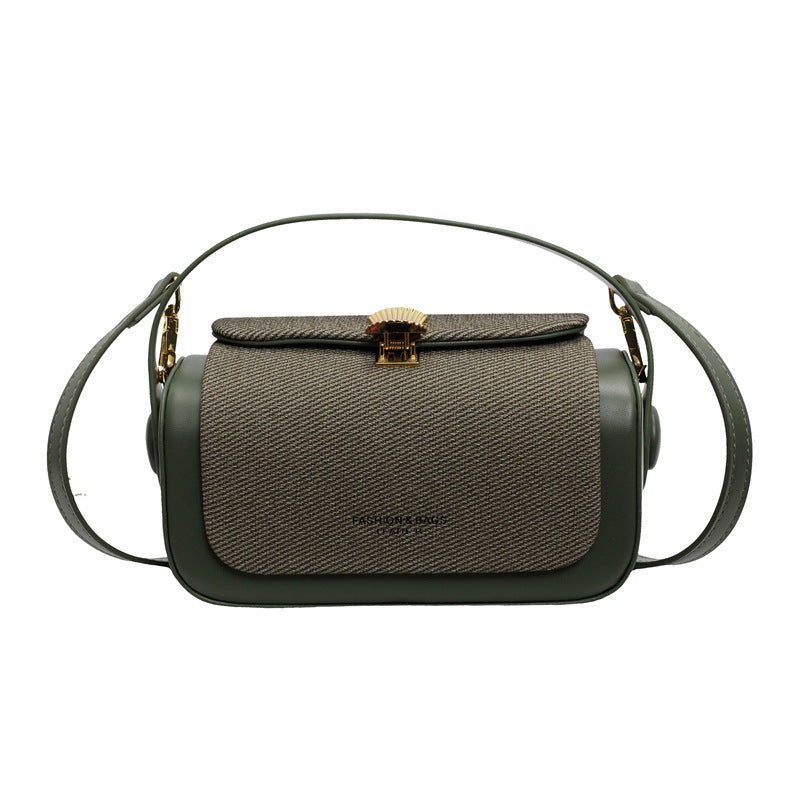 Elegante PU Leren Mini Tas | 2-in-1 Crossbody en Schouderhandtas voor Dagelijkse Outfits