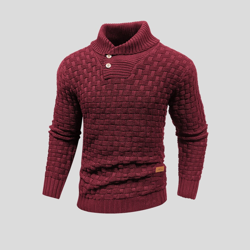 Stijlvolle Thermische Gebreide Trui voor Heren – Warm, Comfortabel en Perfect voor de Herfst