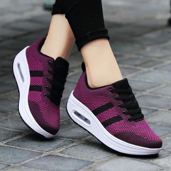 Orthopedische Luchtkussen Sneakers – Lichtgewicht, Stijlvolle & Schokabsorberende Wandelschoenen