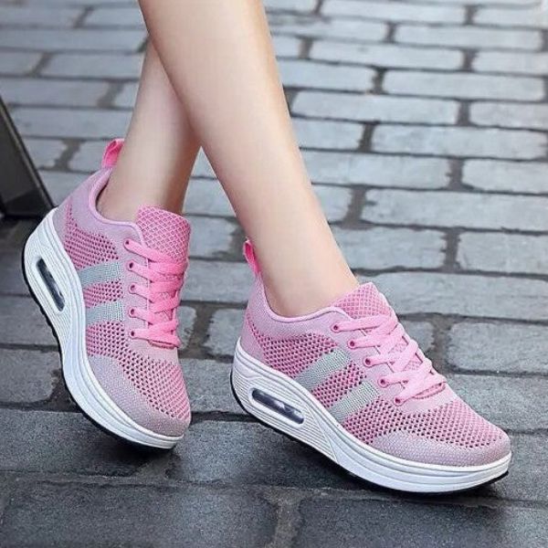 Orthopedische Luchtkussen Sneakers – Lichtgewicht, Stijlvolle & Schokabsorberende Wandelschoenen