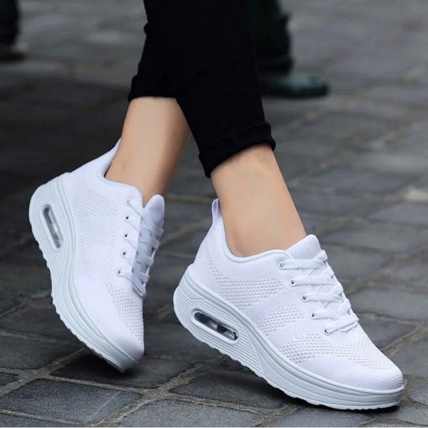 Orthopedische Luchtkussen Sneakers – Lichtgewicht, Stijlvolle & Schokabsorberende Wandelschoenen