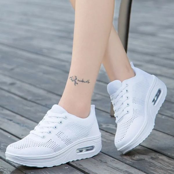 Orthopedische Luchtkussen Sneakers – Lichtgewicht, Stijlvolle & Schokabsorberende Wandelschoenen