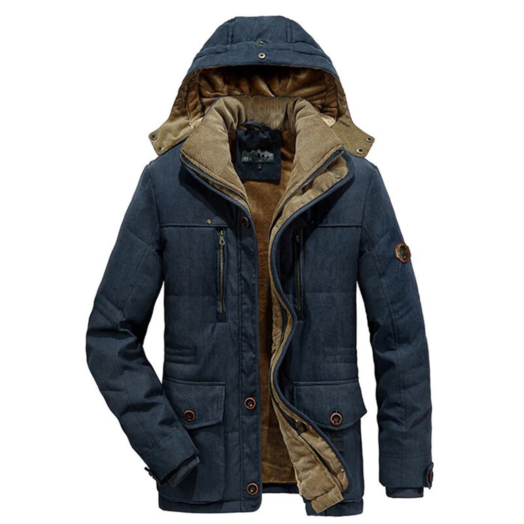 Winterjas Heren met Fleece – Warme, Comfortabele & Stijlvolle Herenjas voor Winter