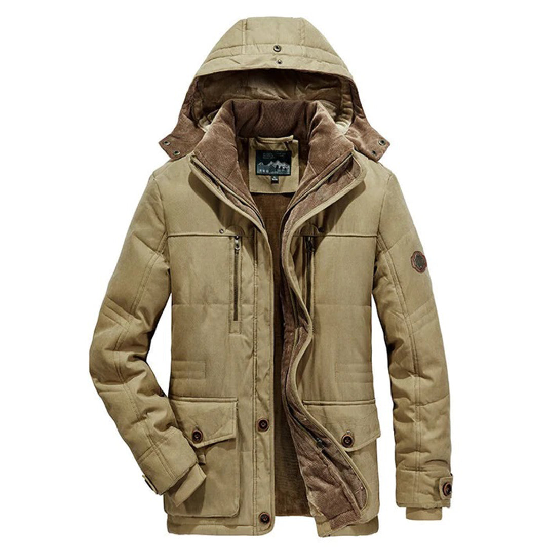 Winterjas Heren met Fleece – Warme, Comfortabele & Stijlvolle Herenjas voor Winter