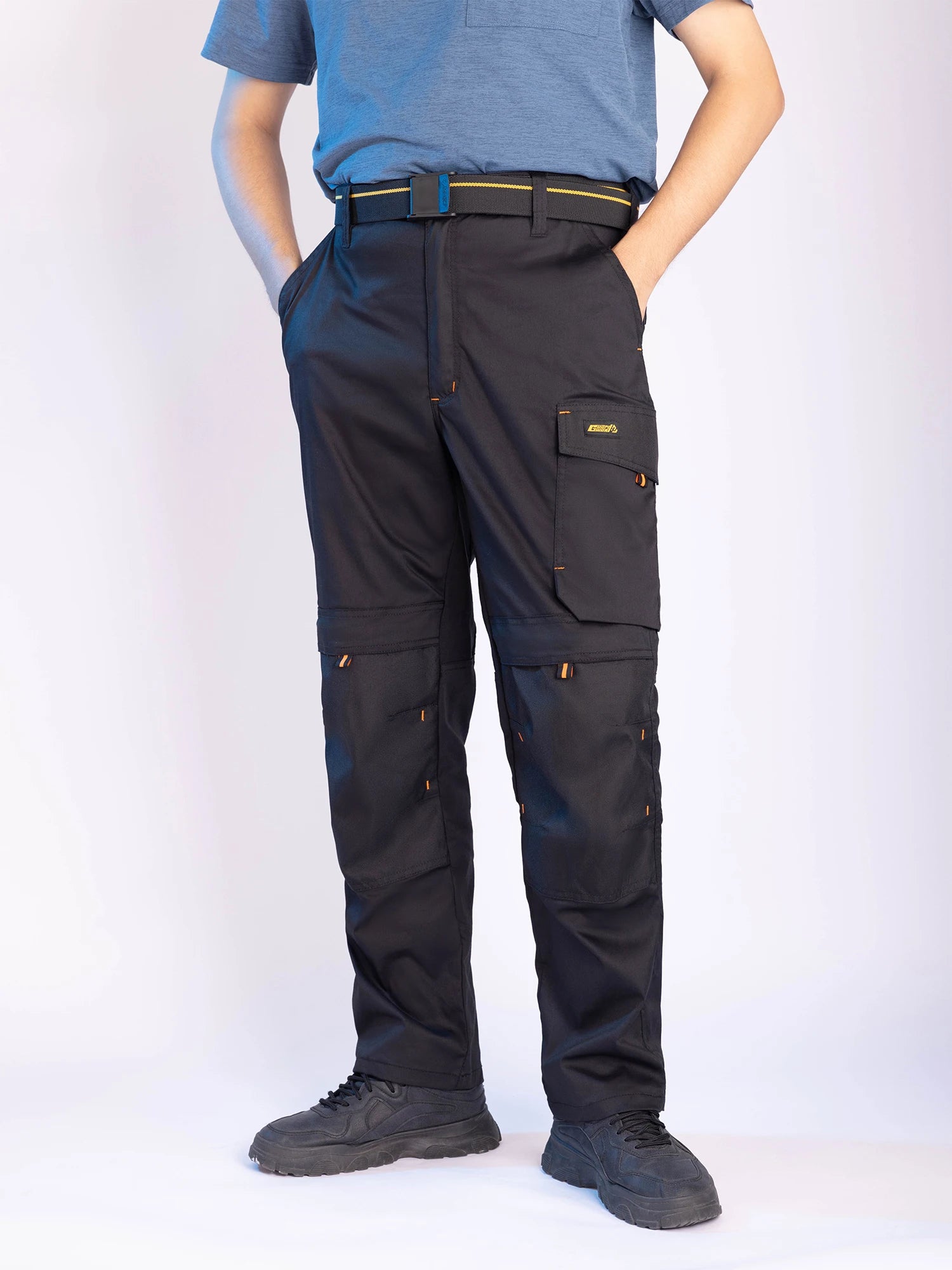 Werkbroek Heren – Elastisch, Ademend & Multi-pocket | Comfortabel voor Outdoor & Camping