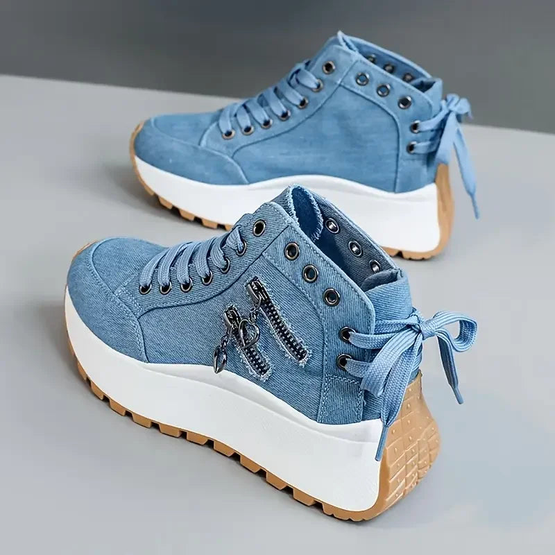 High-Edge Sneakers – Trendy en Comfortabele Hoge Sneakers voor Dagelijks Gebruik
