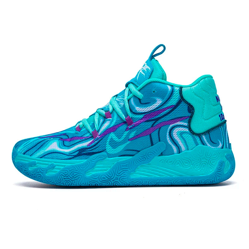 Basketbalschoen – Schokabsorberende Sportschoen met Ademend Gaas & Stijlvol Design
