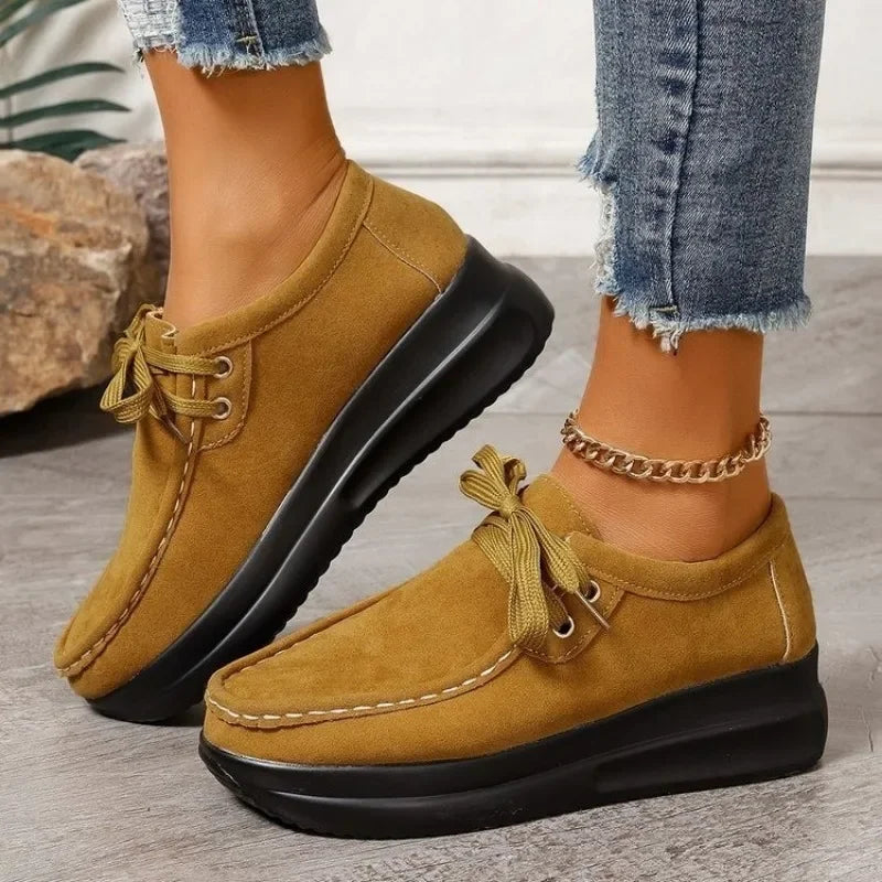 Suède Veterschoenen met Antislip Zool – Comfortabele & Duurzame Heren Schoenen voor Elke Dag