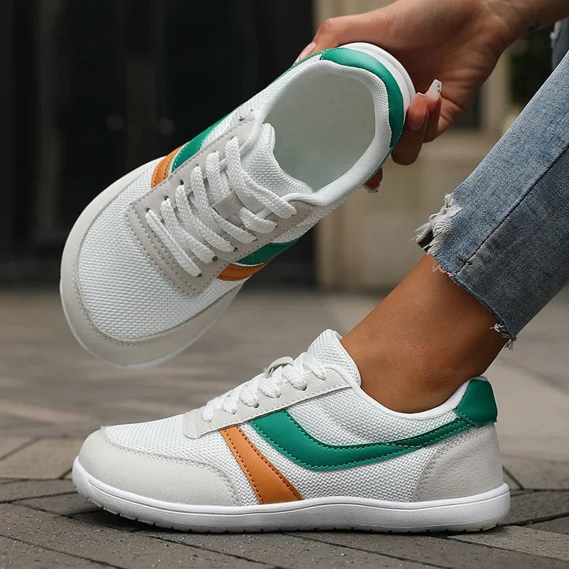 Wide Toe Sneakers Dames & Heren – Barefoot Comfort & Ademend Design