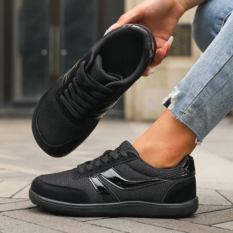 Wide Toe Sneakers Dames & Heren – Barefoot Comfort & Ademend Design