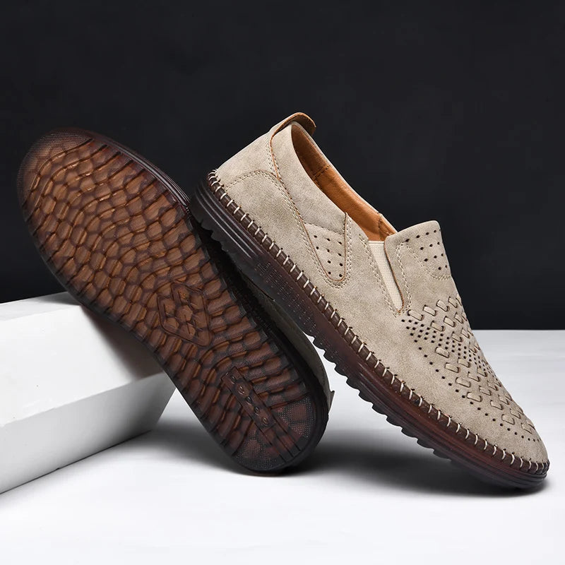 Genuine Leather Loafer – Klassieke en Comfortabele Herenschoen van Echt Leer