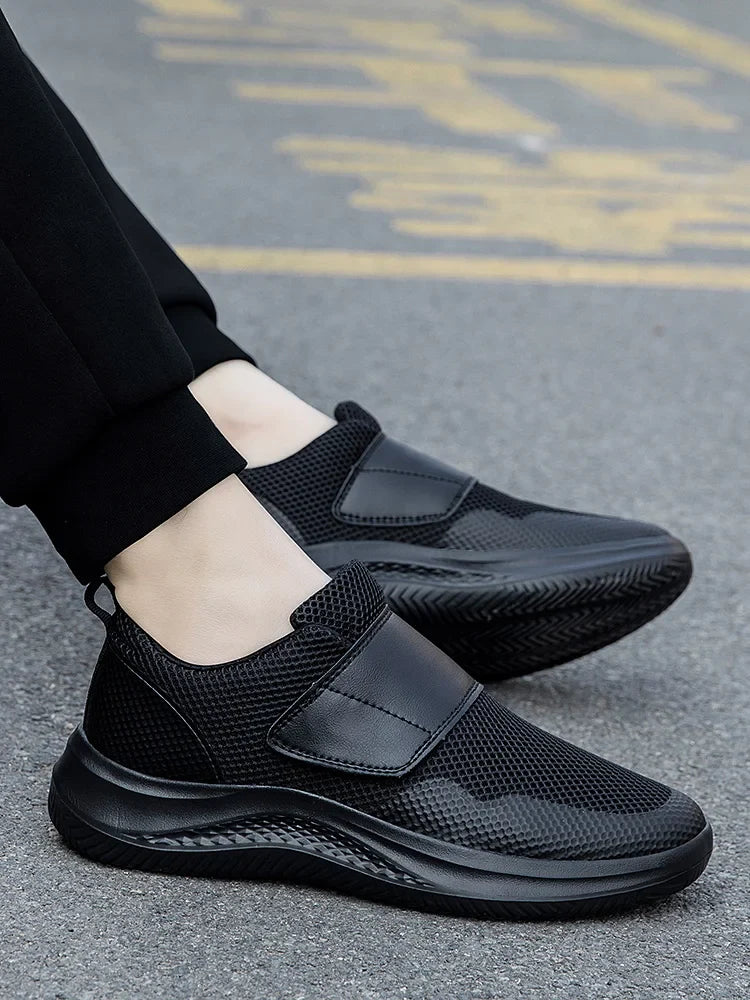Orthopedische Schoenen – Comfortabele Sneakers met Brede Pasvorm & Klittenbandsluiting