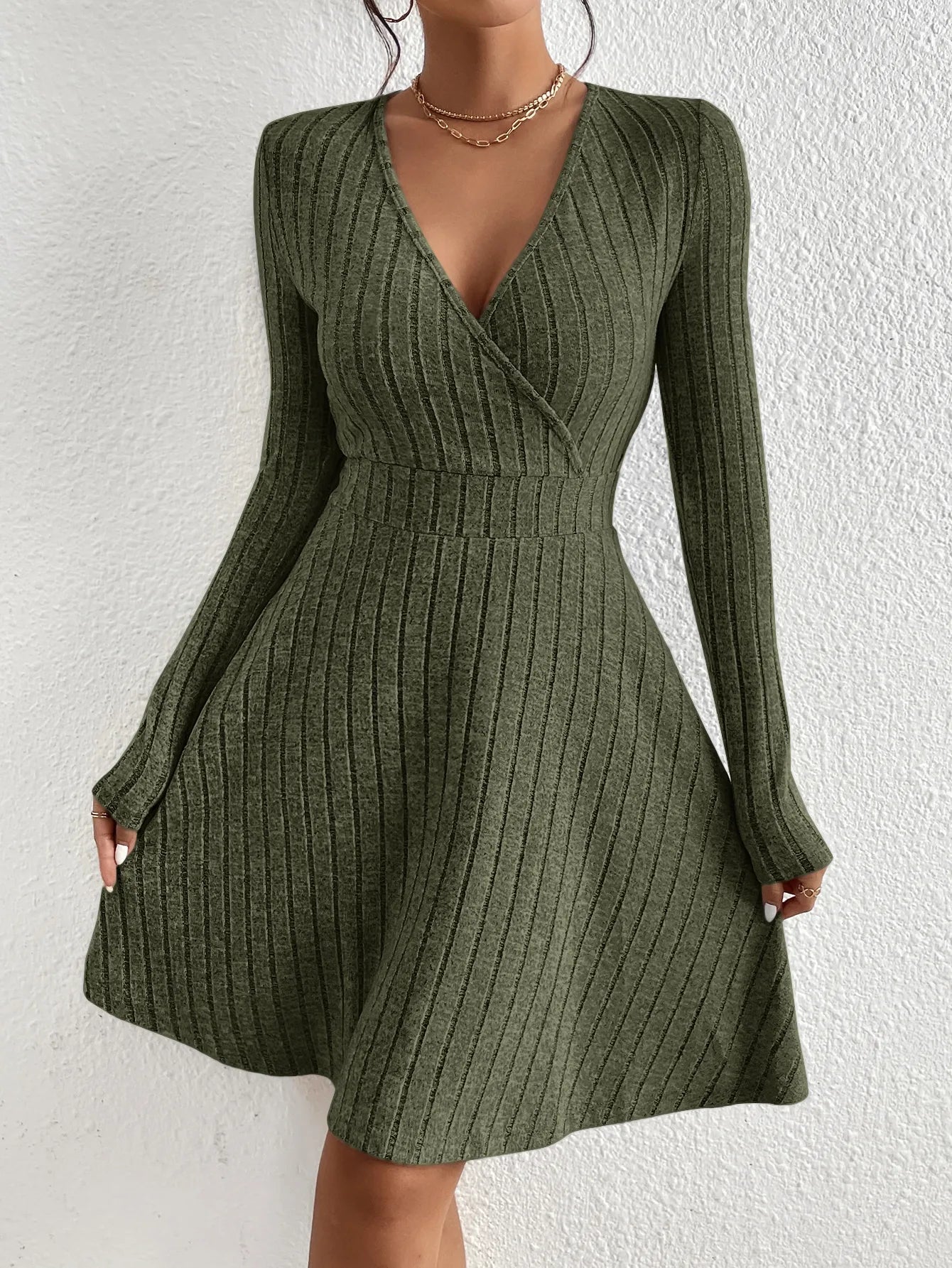 Rib Jurk – Stijlvol, Comfortabel & Tijdloos Design