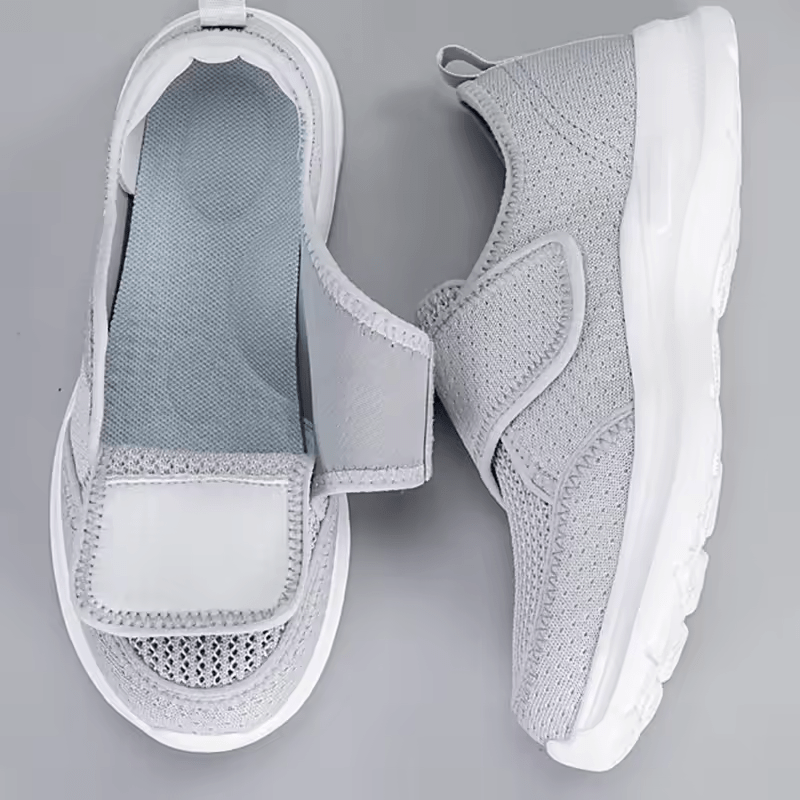 Orthopedische Extra-Brede Wandelschoenen – Comfort voor Gezwollen Voeten en Gevoelige Zolen