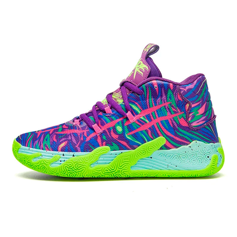 Basketbalschoen – Schokabsorberende Sportschoen met Ademend Gaas & Stijlvol Design
