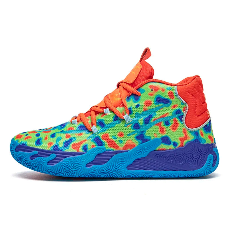 Basketbalschoen – Schokabsorberende Sportschoen met Ademend Gaas & Stijlvol Design
